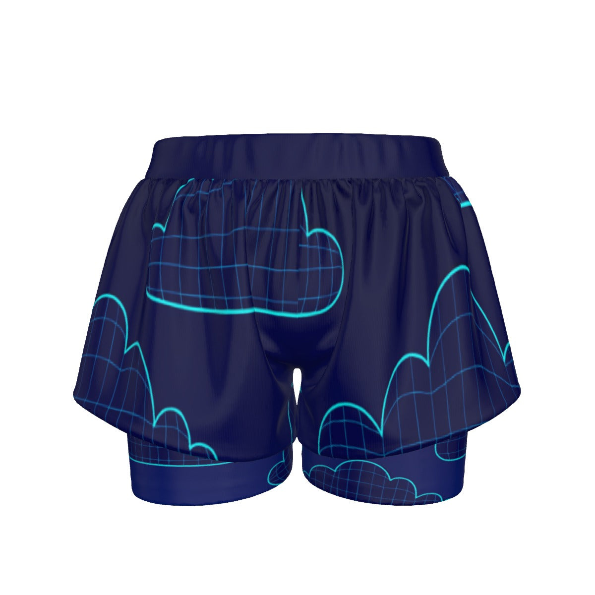 Unisex Sports Lined Shorts