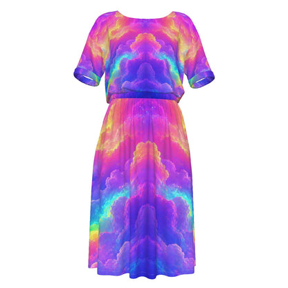 Women's Elastic Waist Dress