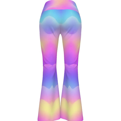 All-over print Women's Flare Yoga Pants