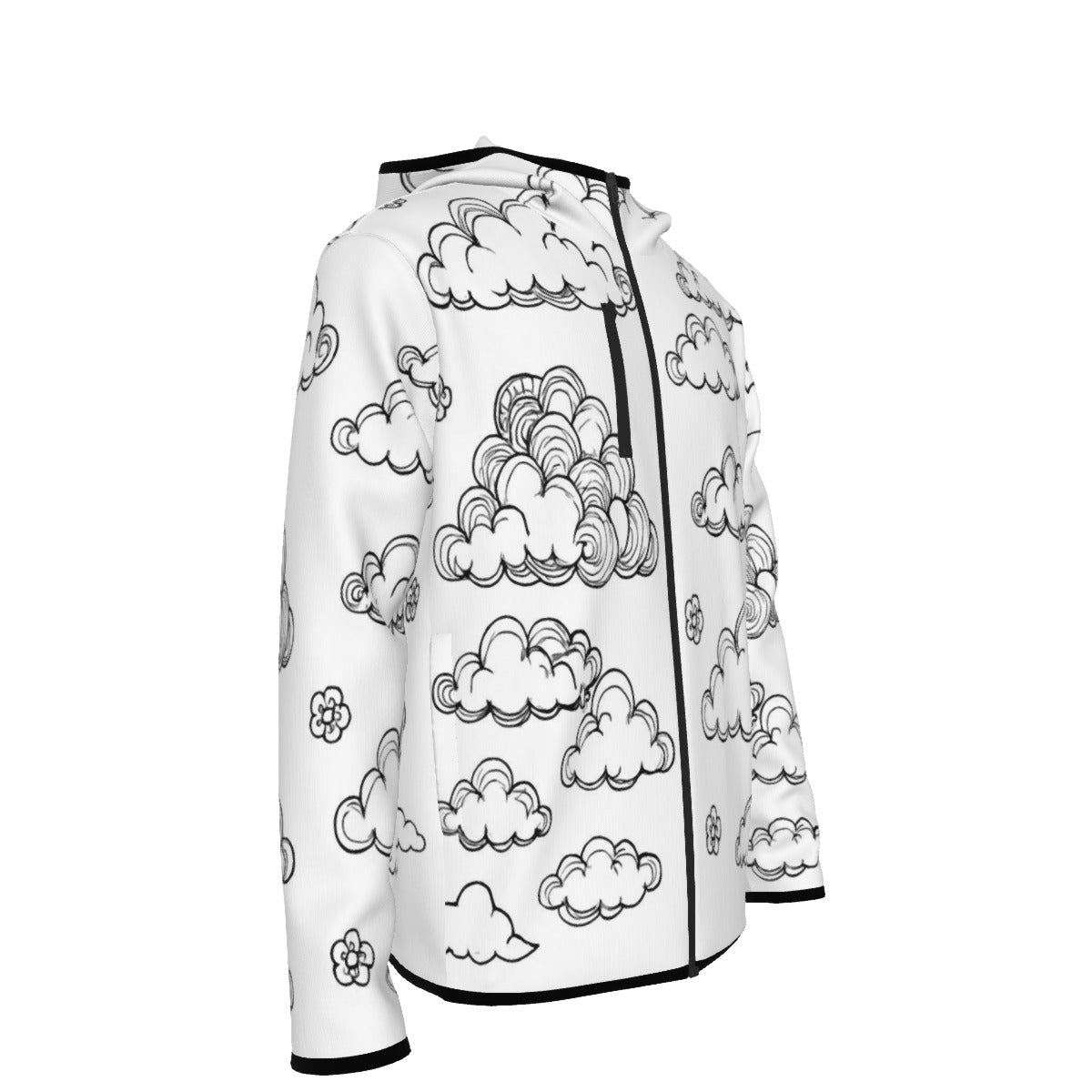 Men's Stylish Hoodie with Thumb Hole Design - view 4