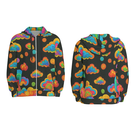 Unisex Zip Hooded Sweatshirt