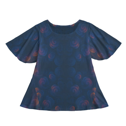 Women's Round Neck T-shirt With Short Sleeve