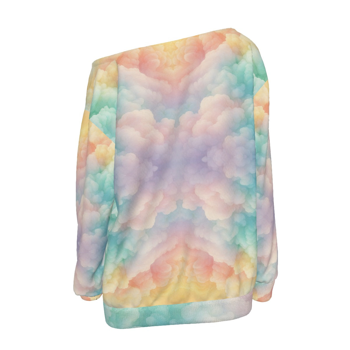 Women's Off-Shoulder Sweatshirt