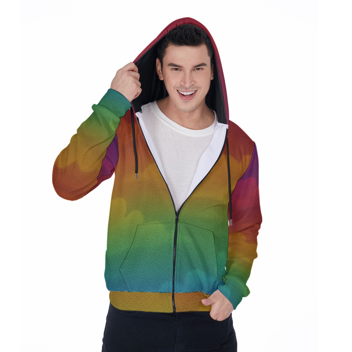 Men's Mirco Fleece Zip Up Hoodie