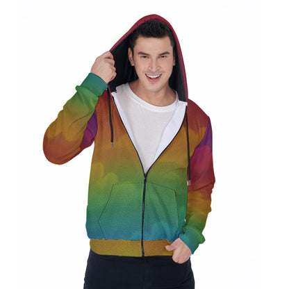 Men's Mirco Fleece Zip Up Hoodie