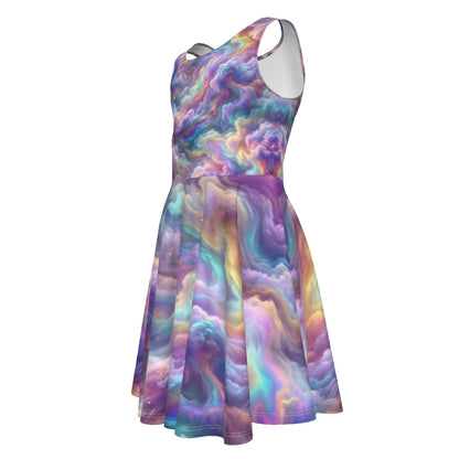 Kid's Sleeveless Vest Dress