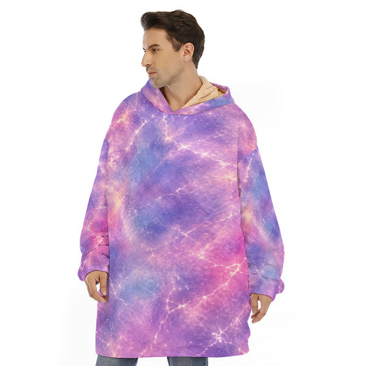 Unisex Sherpa-Fleece Hoodie Blanket - view 1