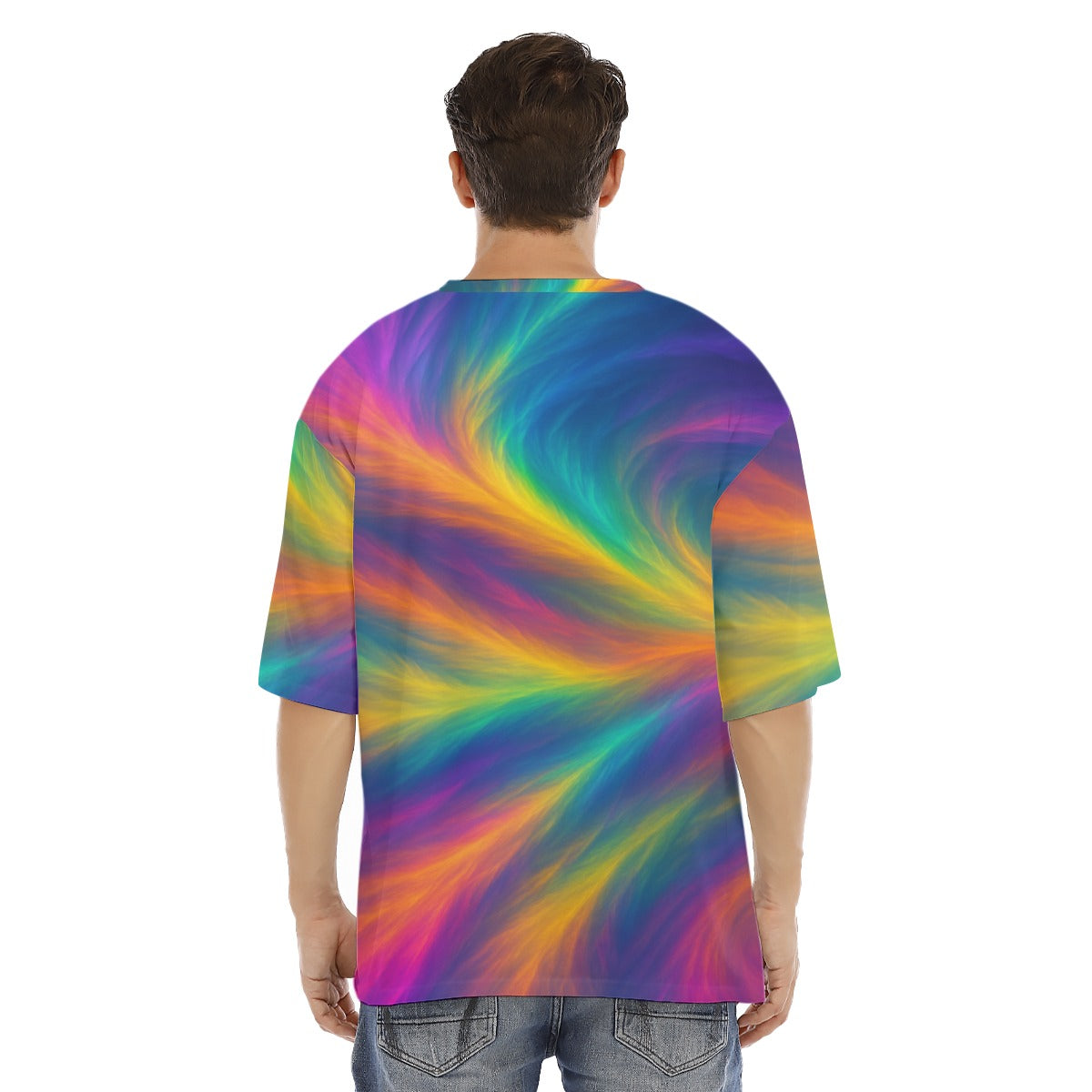 Men's Drop Shoulder T-shirt With Short Sleeve