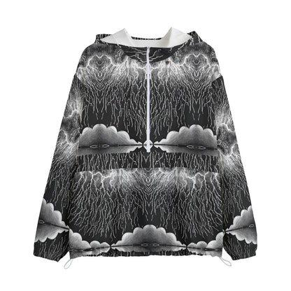 Unisex Pullover Jacket With Zipper Closure
