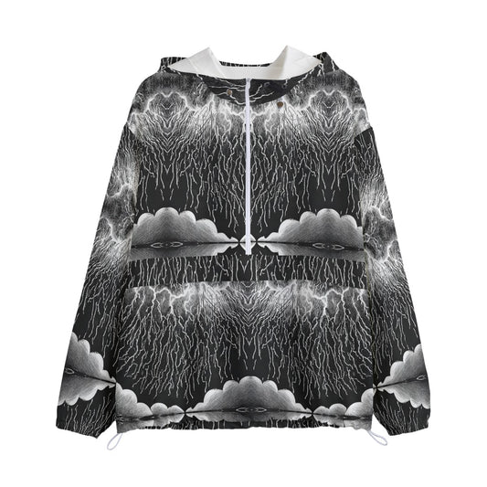 Unisex Pullover Jacket With Zipper Closure