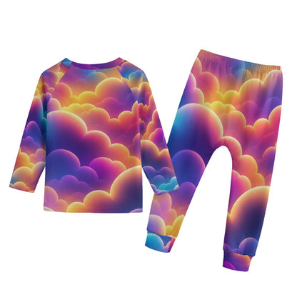 Kid's Knitted Fleece Set