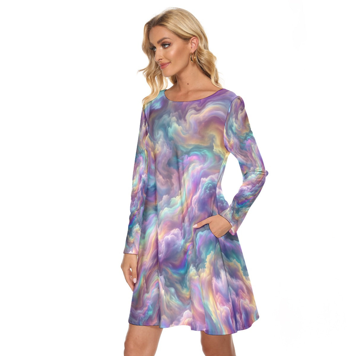 Women's Crew Neck Dress