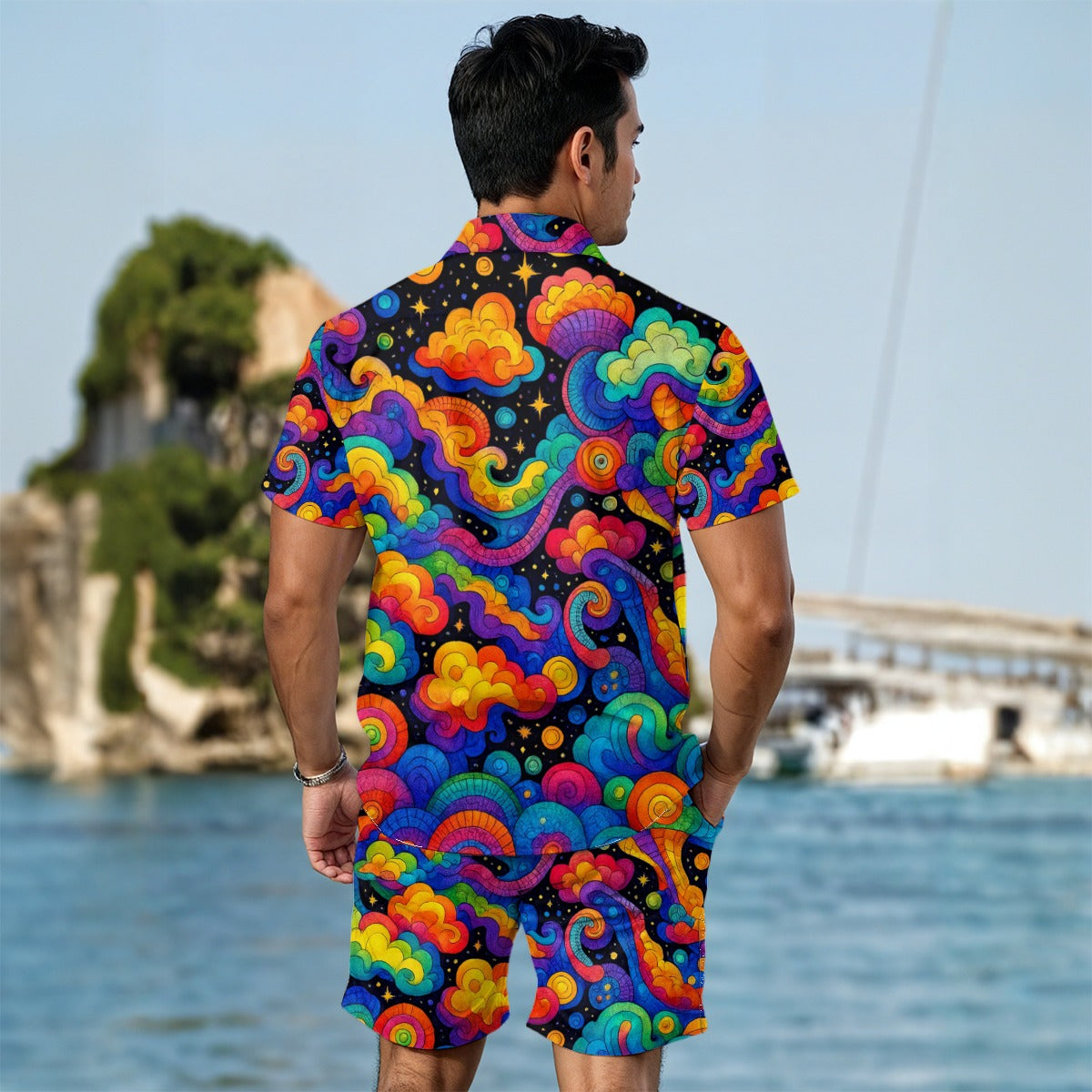 Men's Summer Shirt Set