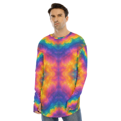 Men's Fingerless Long Sleeve T-shirt