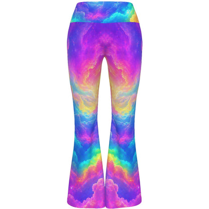 All-over print Women's Flare Yoga Pants