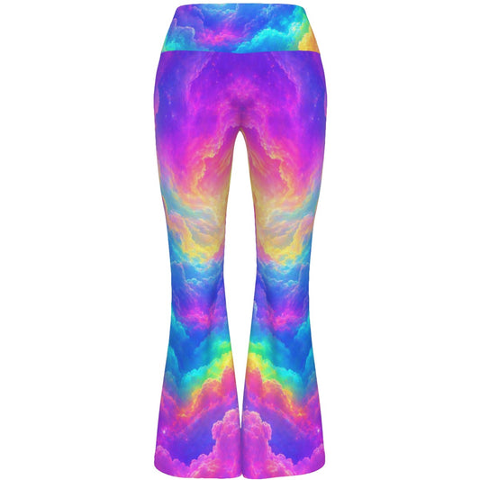 All-over print Women's Flare Yoga Pants