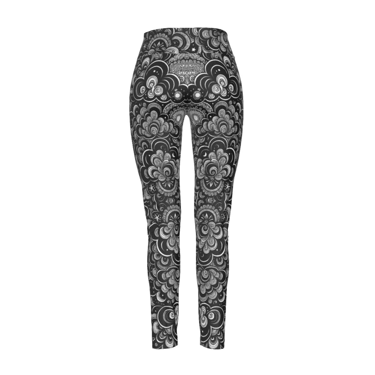Women's High Waist Leggings | Side Stitch Closure