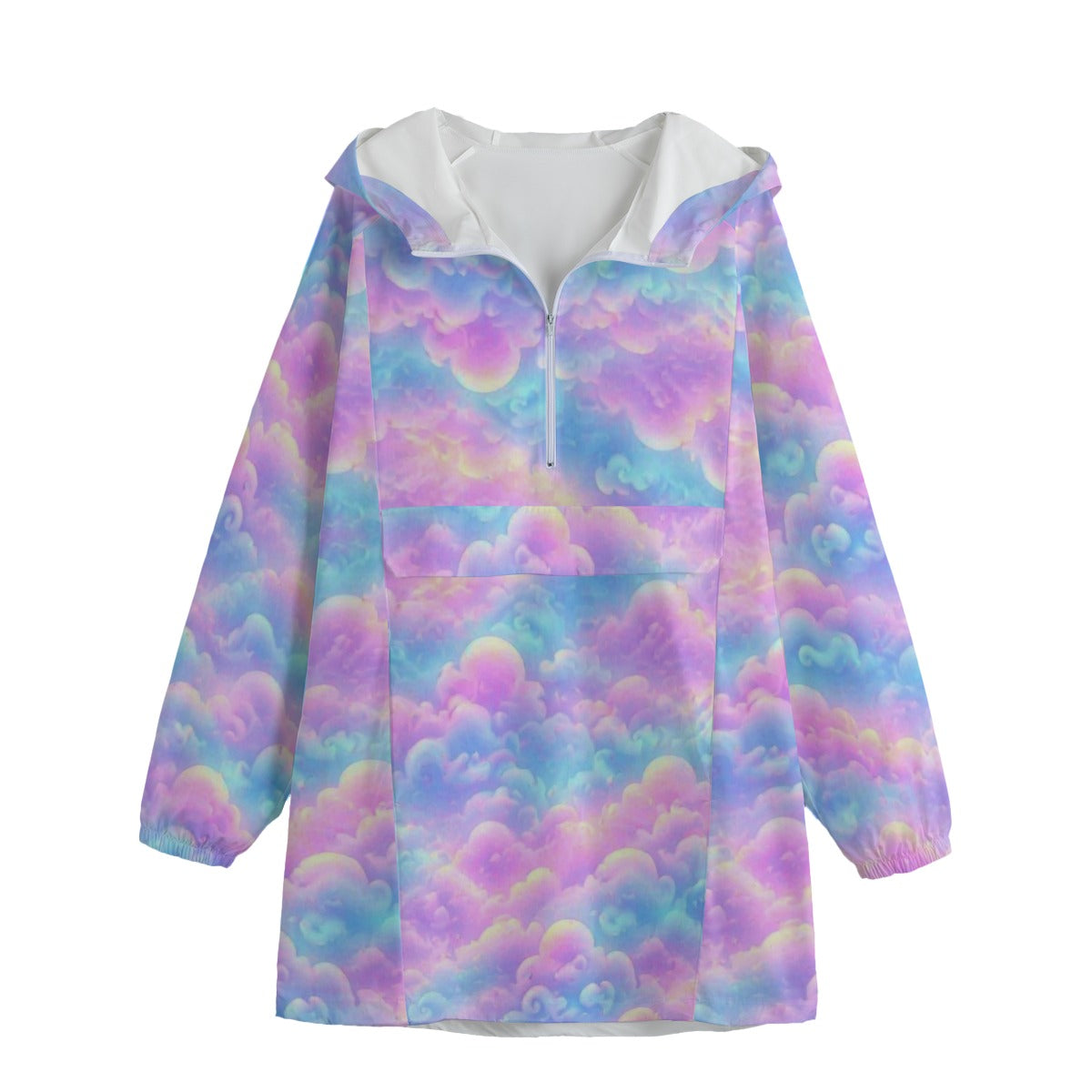 Unisex Windbreaker Long Jacket
