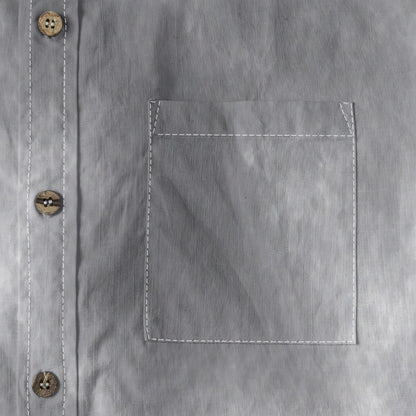 Men's Casual Lapel Long Sleeve Shirt|125GSM Cotton