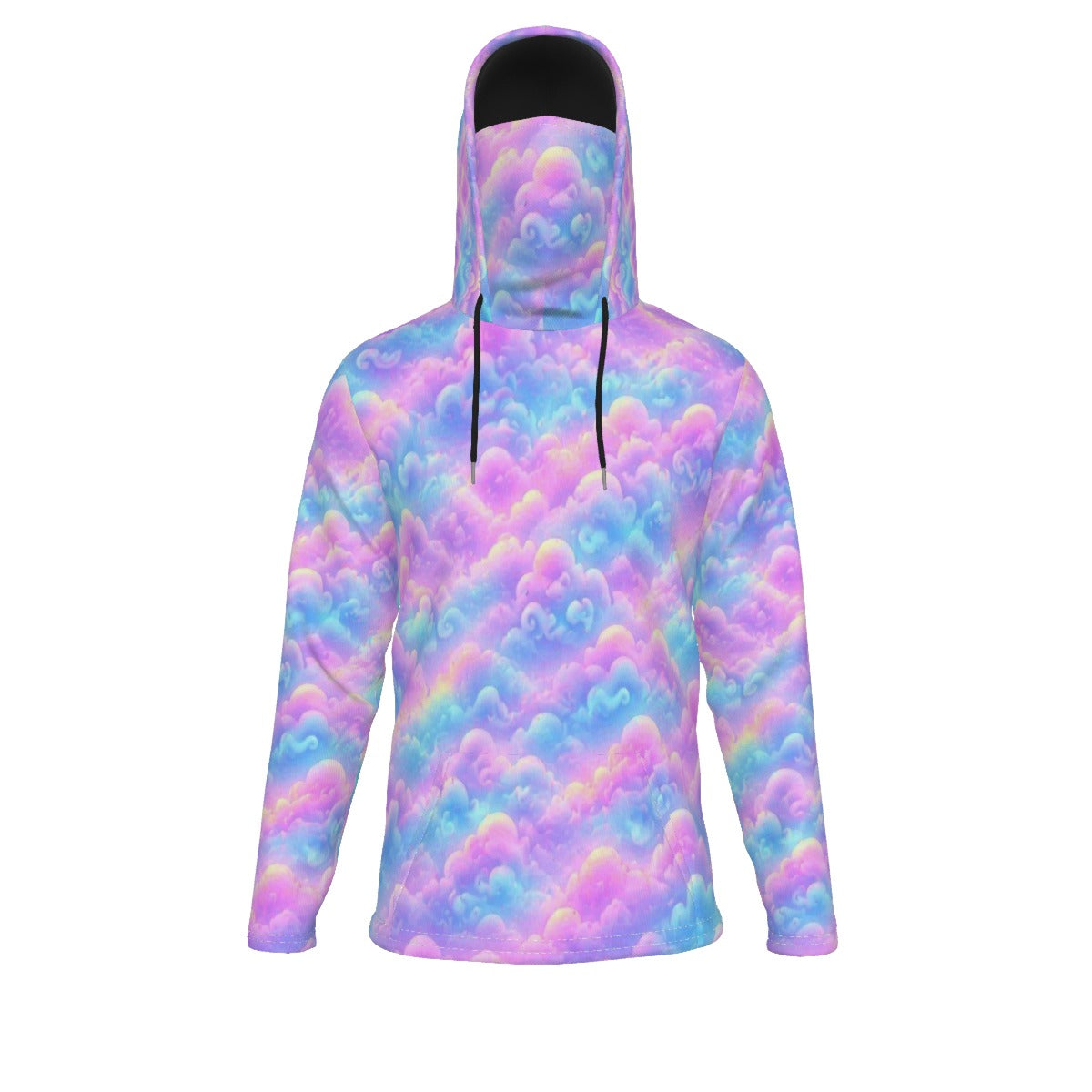 Men's Pullover Hoodie With Mask - view 1
