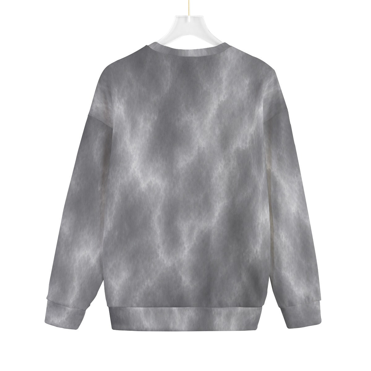 Unisex Drop-shoulder Knitted Fleece Sweater - view 2
