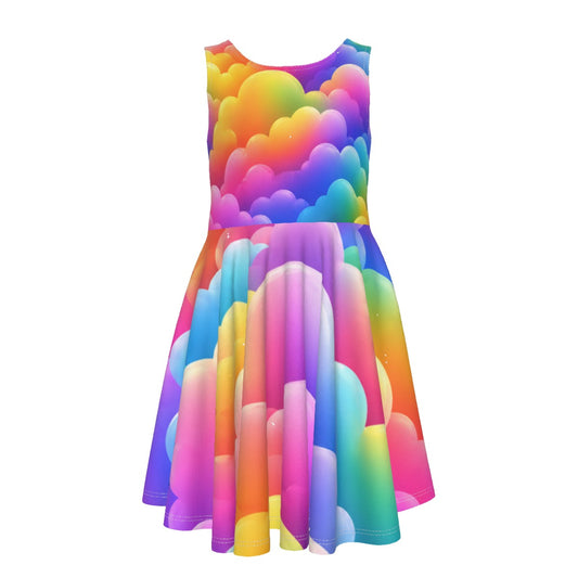 Kid's Sleeveless Vest Dress