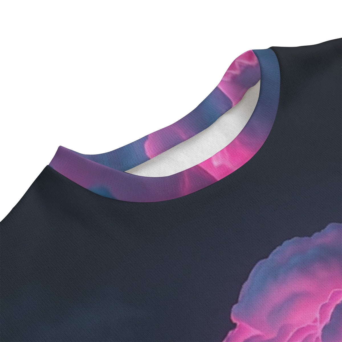 Unisex Drop-shoulder Knitted Fleece Sweater - view 3