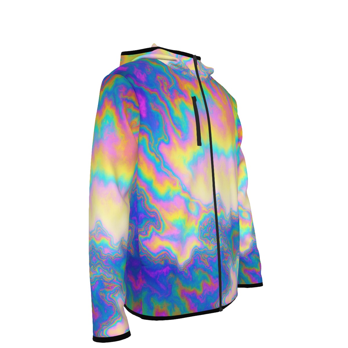 Men's Stylish Hoodie with Thumb Hole Design - view 4