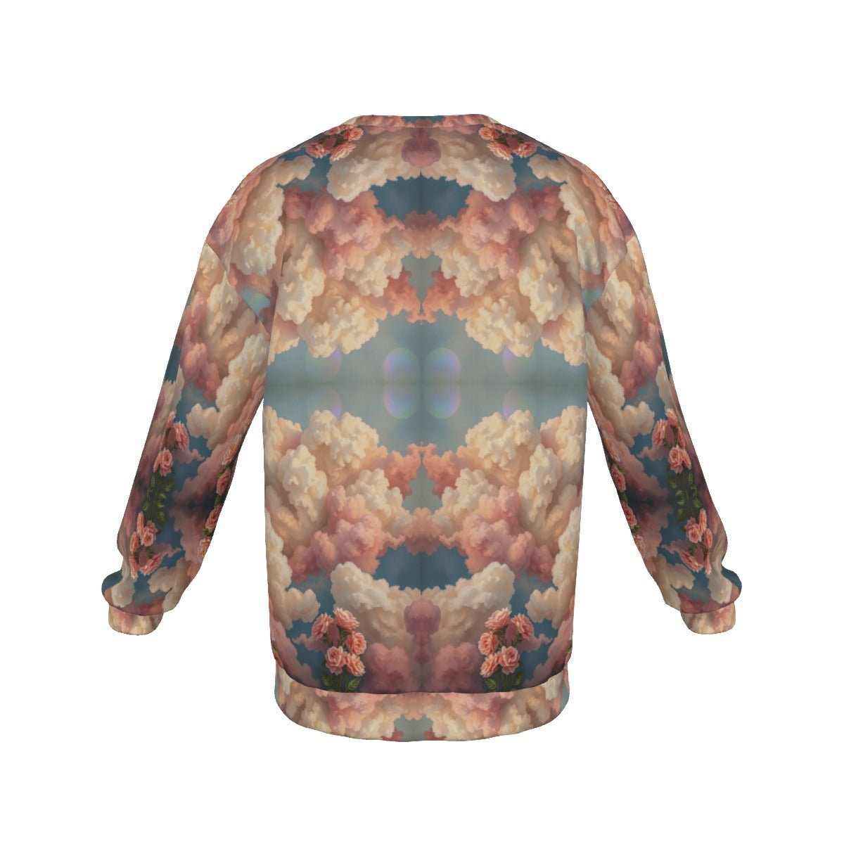 Men's Drop Shoulder Round Neck Long-Sleeved Sweatshirt