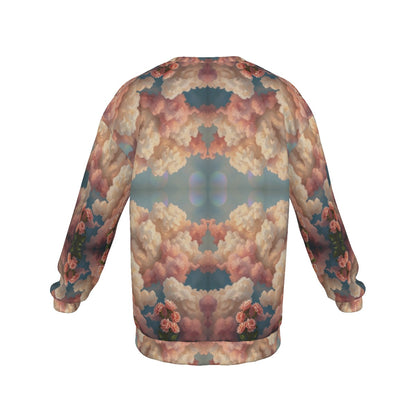 Men's Drop Shoulder Round Neck Long-Sleeved Sweatshirt