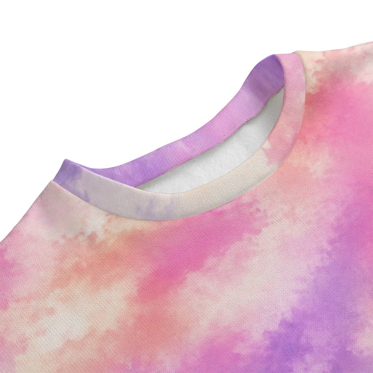 Unisex Drop-shoulder Knitted Fleece Sweater - view 3
