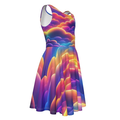 Kid's Sleeveless Vest Dress