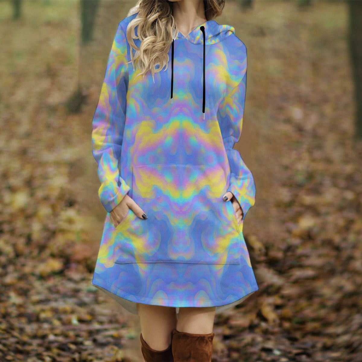 Women's Longline Hoodie Dress