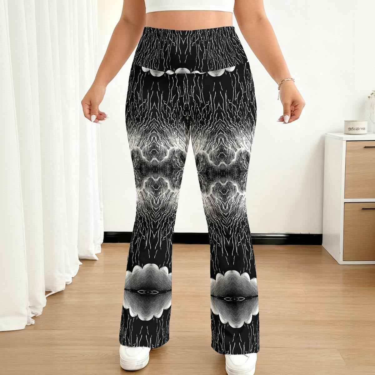 All-over print Women's Flare Yoga Pants