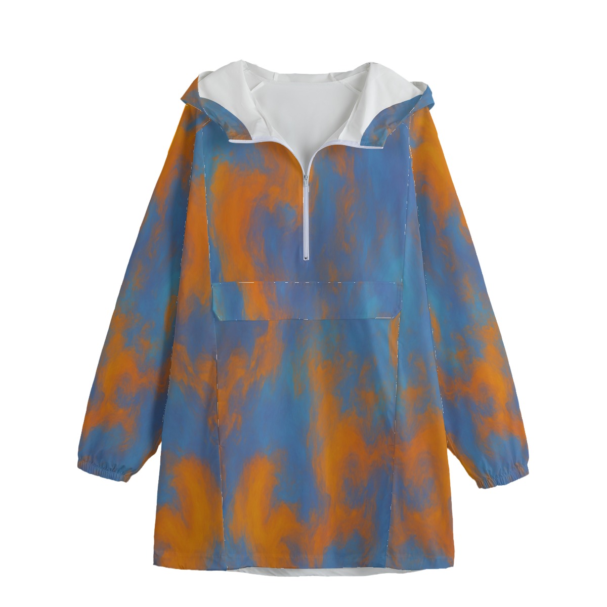 Unisex Windbreaker Long Jacket