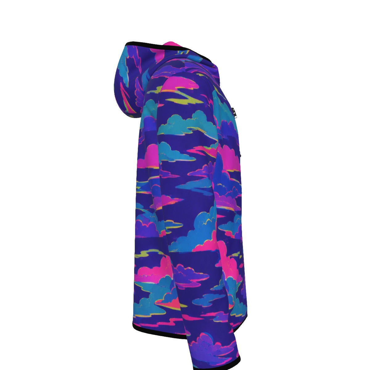 Men's Stylish Hoodie with Thumb Hole Design - view 3