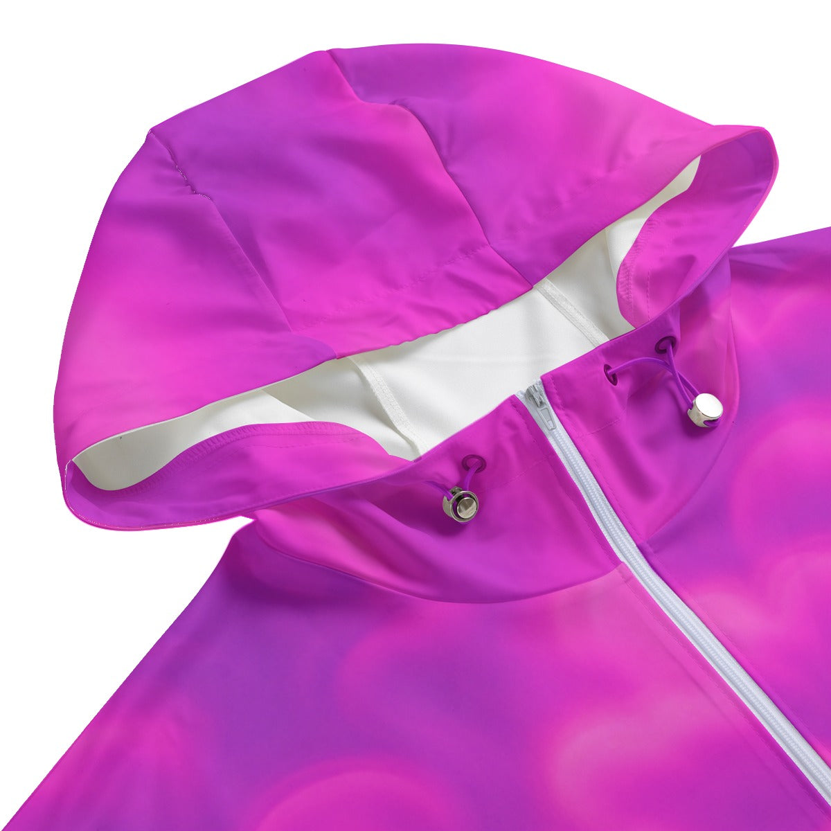 Unisex Pullover Jacket With Zipper Closure