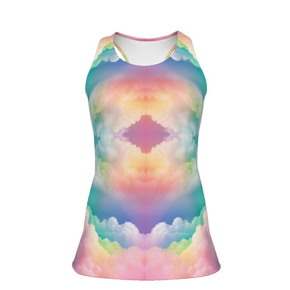 Women's Racer Vest | 190GSM Cotton