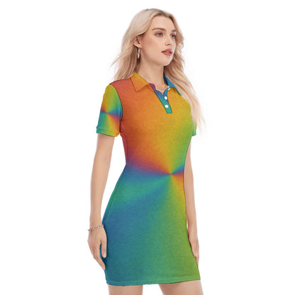 Women's Polo Collar Dress