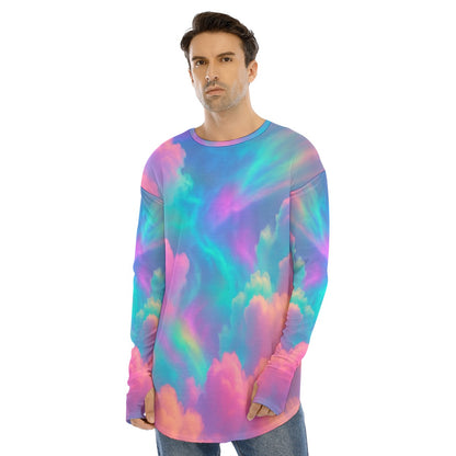 Men's Fingerless Long Sleeve T-shirt