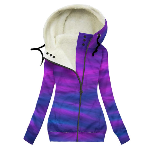 Women's Long Jacket With Fleece Lining