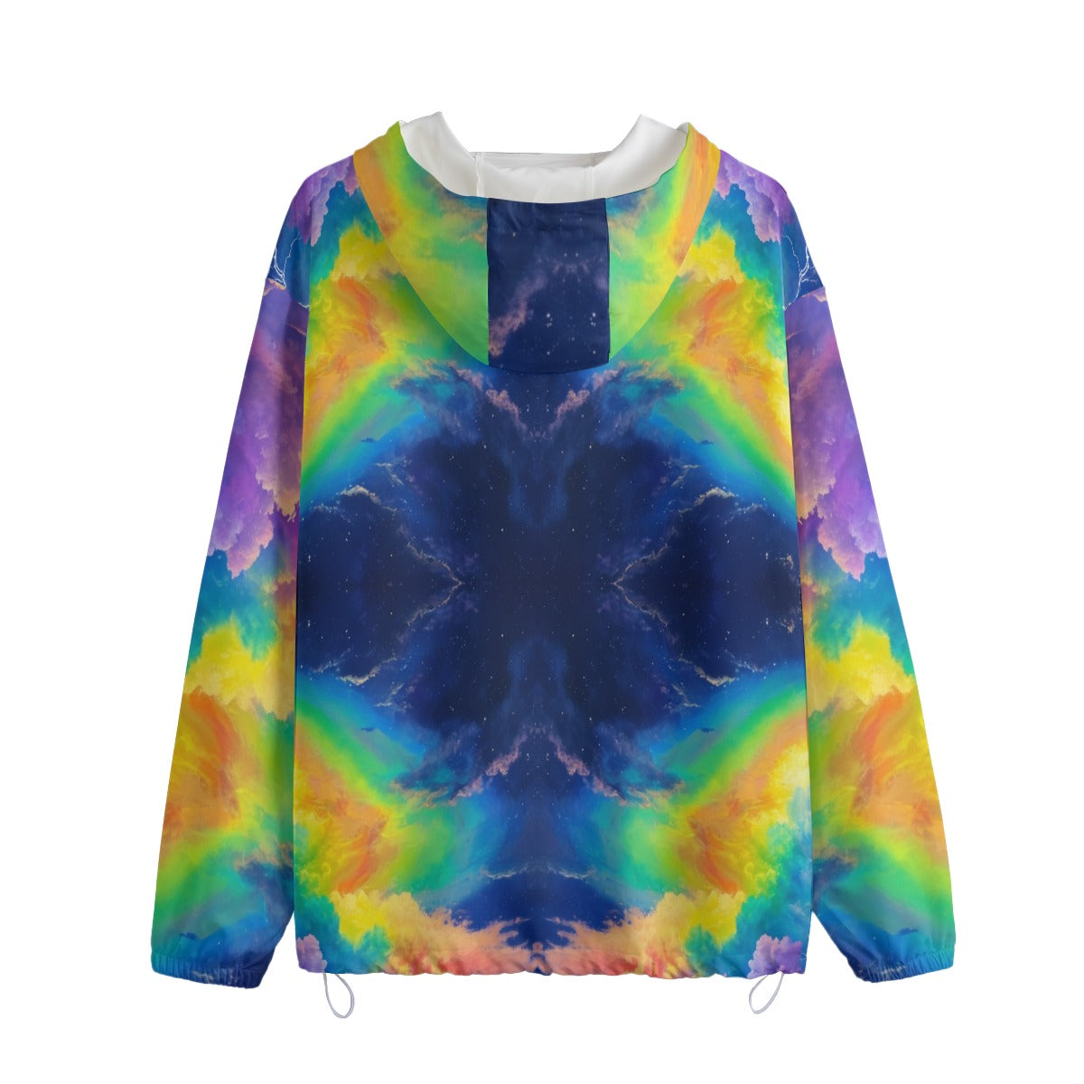 Unisex Pullover Jacket With Zipper Closure