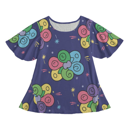 Women's Round Neck T-shirt With Short Sleeve