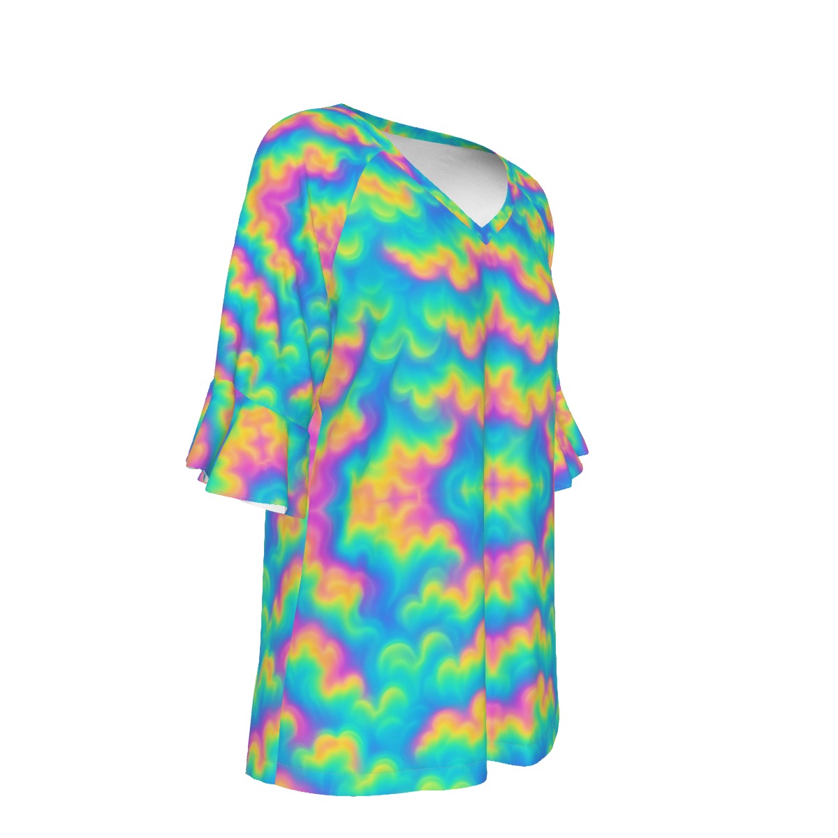 Women's T-shirt With Bell Sleeve