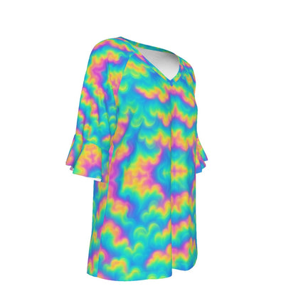 Women's T-shirt With Bell Sleeve