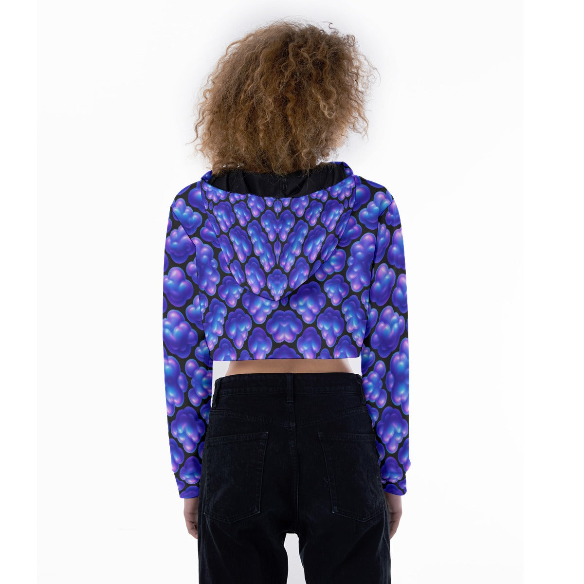 Women's Crop Top Hoodie