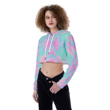 Women's Crop Top Hoodie