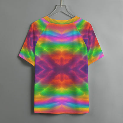 Women's V-neck T-shirt With Short Sleeve