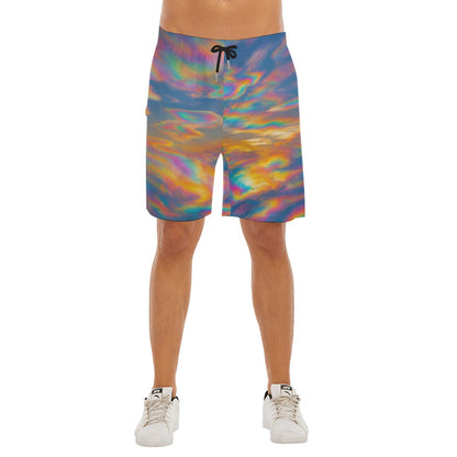 Men's Beach Shorts With Elastic Waist