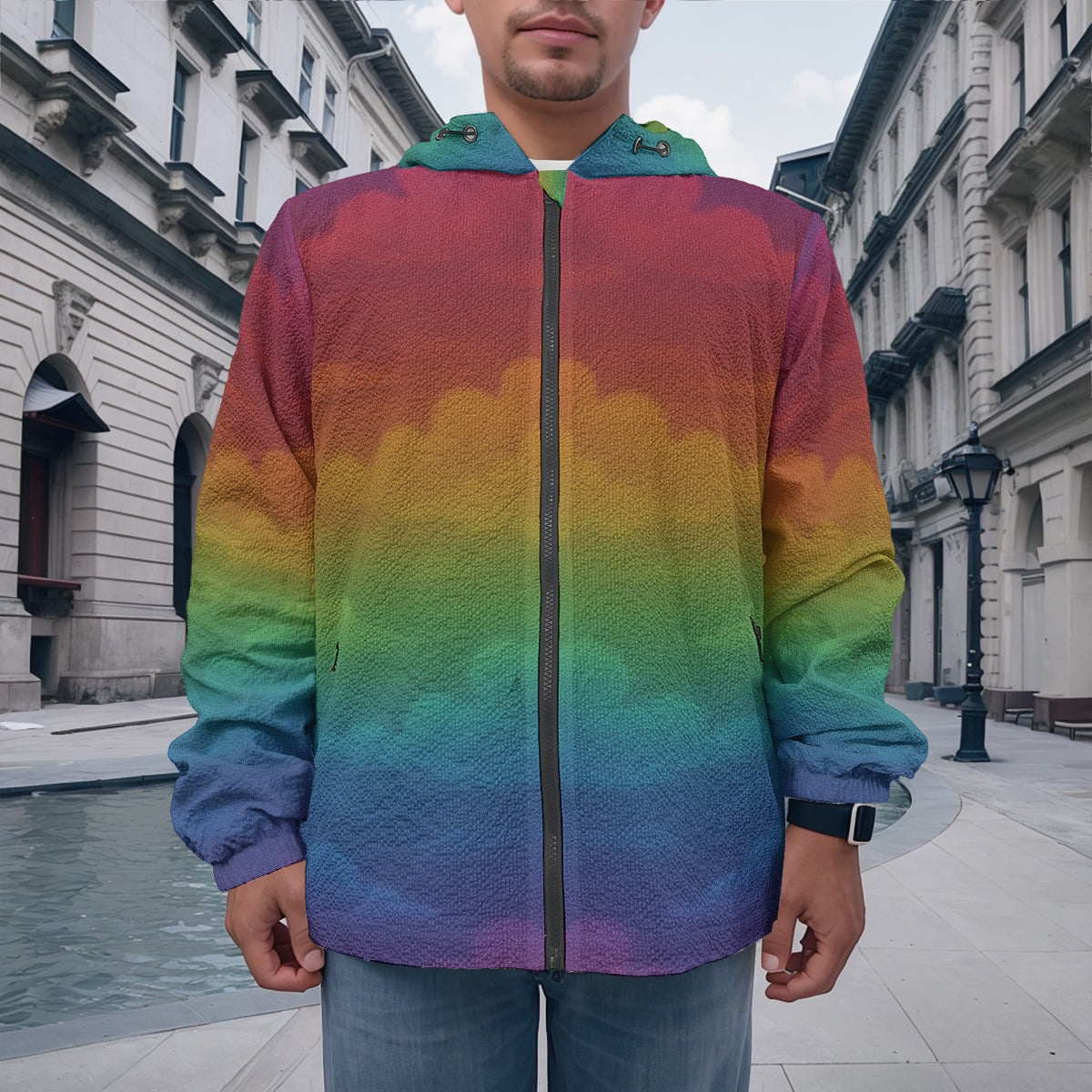 Men's Casual Zipper Jacket